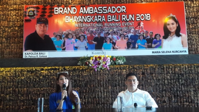 Putri Indonesia Ini Jadi  “Brand Ambassador” dalam Bhayangkara Run 2018 (1)