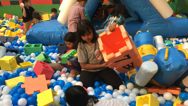 Anak-anak di Block Playground. (Foto: Kumparan/ Henlisa Rasputri)