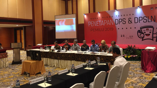 Kpu Gelar Rapat Pleno Tetapkan Dps Pemilu 2019