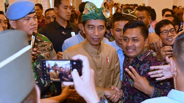 Presiden Jokowi kunjungan kerja ke Bali. (Foto: Dok. Biro Pers Setpres)
