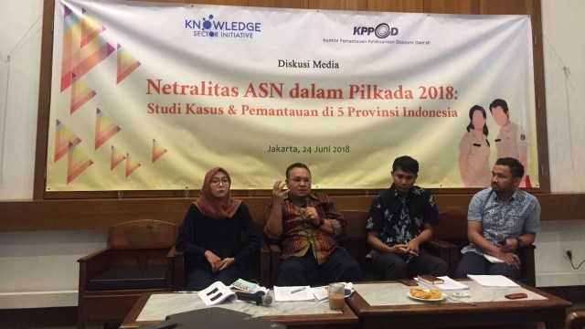 KKPOD rilis pelanggaran ASN di 5 provinsi. (Foto: Mirsan/kumparan)