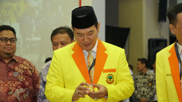 Tommy Soeharto, Ketua Umum Partai Berkarya (Foto: Garin Gustavian/kumparan)