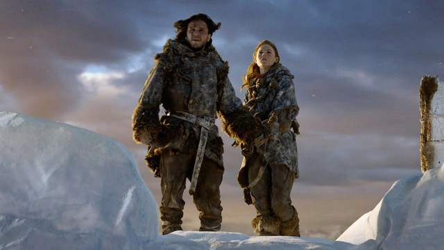 Kit Harington dan Leslie di Game of Thrones. (Foto: dok. IMDb)