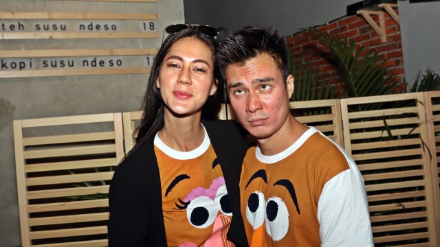 Paula Verhoeven dan Baim Wong (Foto: Munady Widjaja)