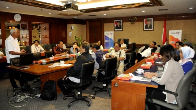 Suasana konpers Wonderful Sail to Indonesia. (Foto: Dok. Biro Komunikasi Publik Kementerian Pariwisata)