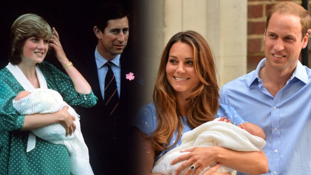 Keluarga Pangeran Charles dan Pangeran William. (Foto: Pinterest/Anwar Hussein dan AFP/Ben Stansall)