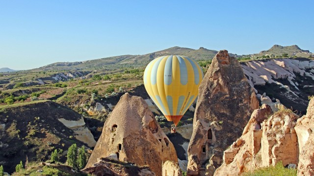 Cantiknya Balon Udara di Cappadocia Foto: Pixabay