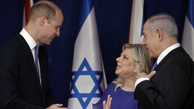 Pangeran William berkunjung ke Yerusalem (Foto: THOMAS COEX/AFP)