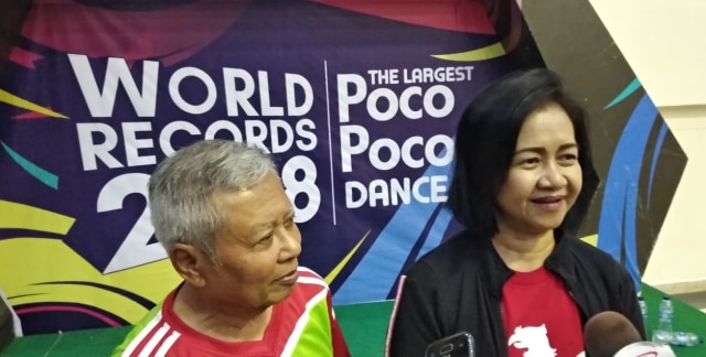 Indonesia siap cetak rekor dunia senam Poco-poco (Foto: Dok. Kemenpora)