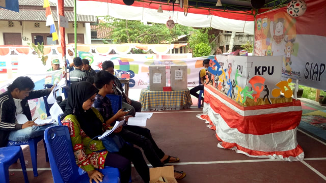 TPS 10 Kampung Asian Games di Palembang. (Foto: Adhim Mugni/kumparan)