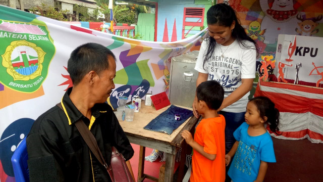 TPS 10 Kampung Asian Games di Palembang. (Foto: Adhim Mugni/kumparan)