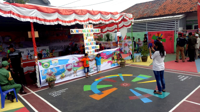 TPS 10 Kampung Asian Games di Palembang. (Foto: Adhim Mugni/kumparan)