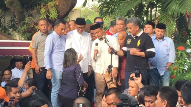 Cagub Nurdin Abdullah dan Cawagub Andi Sudirman (Foto: Rafyq Panjaitan/kumparan)