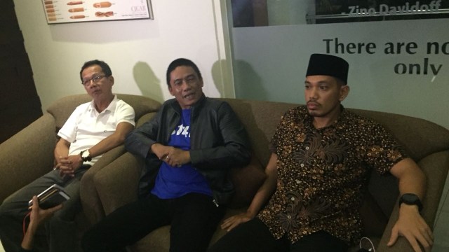 Perwakilan tiga paslon Pilgub Lampung (Foto: Muhammad Fadli Rizal/kumparan)