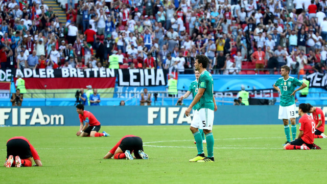 Jerman tersingkir dari Piala Dunia 2018. (Foto: REUTERS/Michael Dalder)
