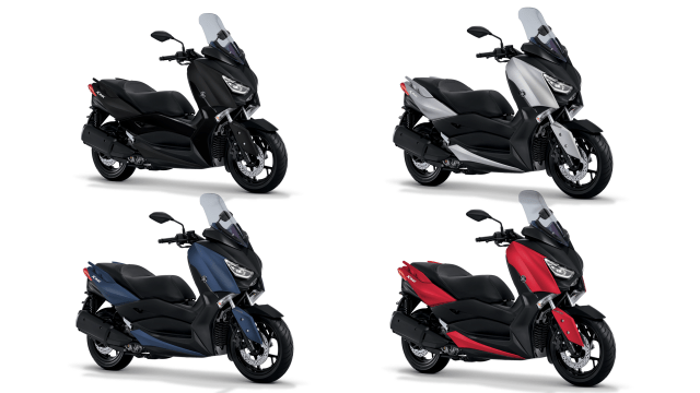 Pilihan Warna Yamaha XMAX  (Foto: dok. YIMM)