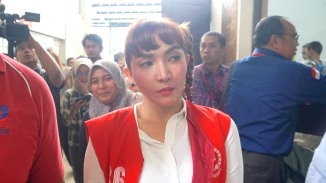 Roro Fitria di PN Jaksel Foto: Garin Gustavian/kumparan