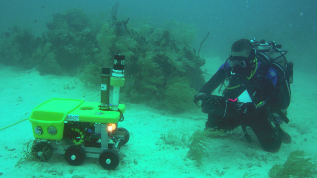 Remotely Operated Underwater Vehicle (ROV). (Foto: Wikimedia Commons)