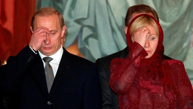 Putin dan Lyudmila pada 2013. (Foto: AFP/Yuri Kadobnov)