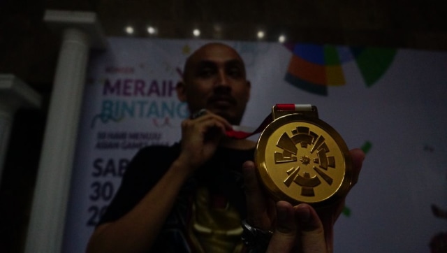 Medali emas Asian Games 2018 (Foto: Nugroho Sejati/kumparan)