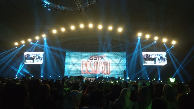 Konser GOT7 di Jakarta. (Foto: Anissa Maulida/kumparan)