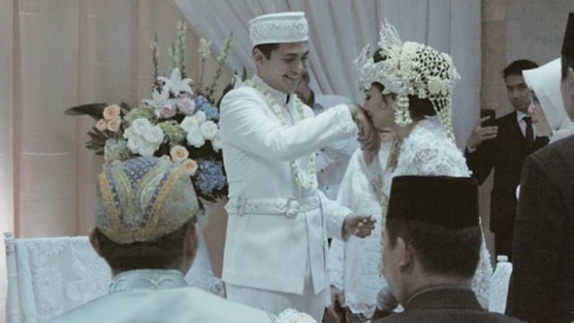 Pernikahan Rizky Alatas. (Foto: Instagram @brpsmesco)
