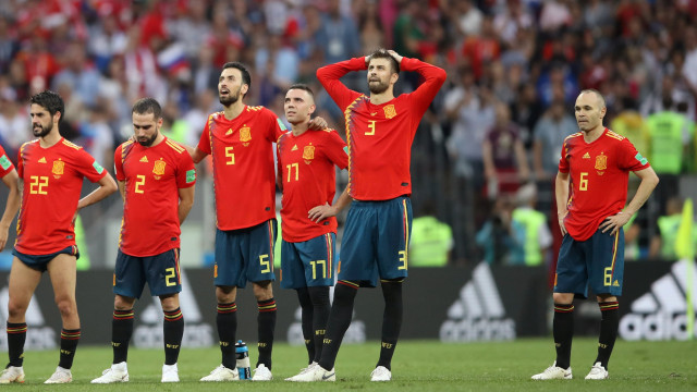 Spanyol tertunduk lesu. (Foto: REUTERS/Carl Recine)