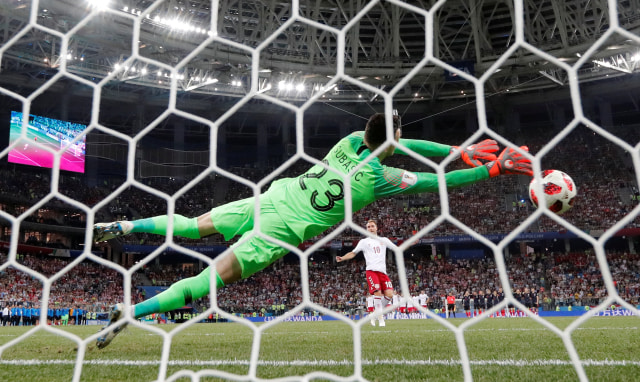 Kiper Kroasia, Danijel Subasic. (Foto: Damir Sagolj/Reuters)