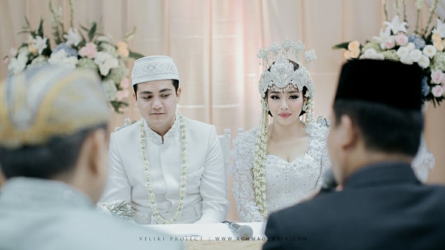 Rizky Alatas dan Adzana Bing Slamet Foto: Instagram @velikiphoto