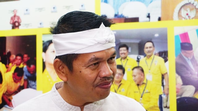 Dedi Mulyadi di DPP Partai Golkar. Foto: Jamal Ramadhan/ kumparan