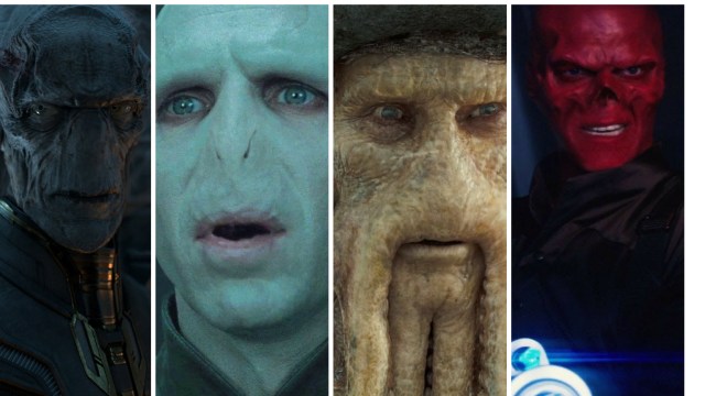 Para tokoh jahat yang tak punya hidung (Foto: Marvel/Warner Bros./Disney)