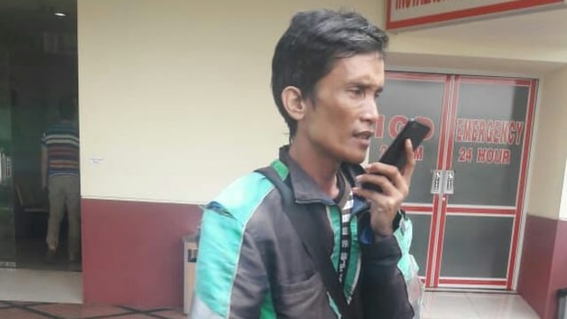 Saksi dari korban begal di Cempaka putih (Foto: Dok. istimewa)