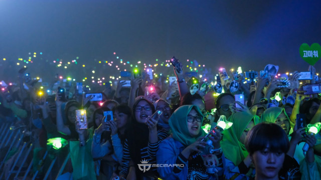 GOT7 2018 World Tour 'Eyes On You' di Jakarta. (Foto:  MCP MEDIA RELATIONS )