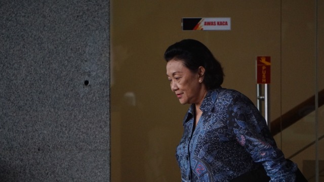 Diah Anggraini usai menjalani pemeriksaan di KPK. (Foto: Fanny Kusumawardhani/kumparan)