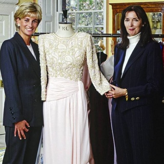 Putri Diana dan Busana Catherine Walker (Foto: Instagram @ladydianafan)