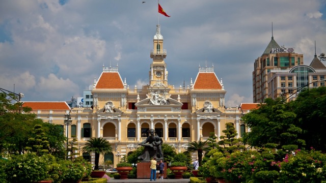 Ho Chi Minh City Hall (Foto:  Flickr/Ngo Thanh Tam)