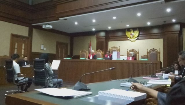 Sidang Bupati Kutai Kartanegara nonaktif Rita Widyasari di Pengadilan Tipikor (2/7) (Foto: Adhim Mugni Mubarak/kumparan)