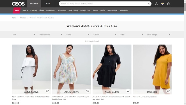 ASOS menawarkan gratis ongkos kirim untuk pembelian di atas Rp 400 ribu. (Foto: dok. ASOS)