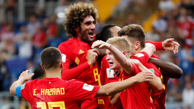 Belgia vs Jepang (Foto: REUTERS/Sergio Perez)
