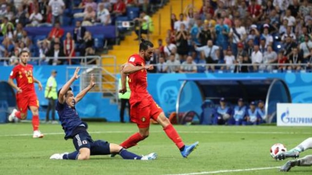 Dramatis, Belgia Kalahkan Jepang 3-2 di Menit Akhir