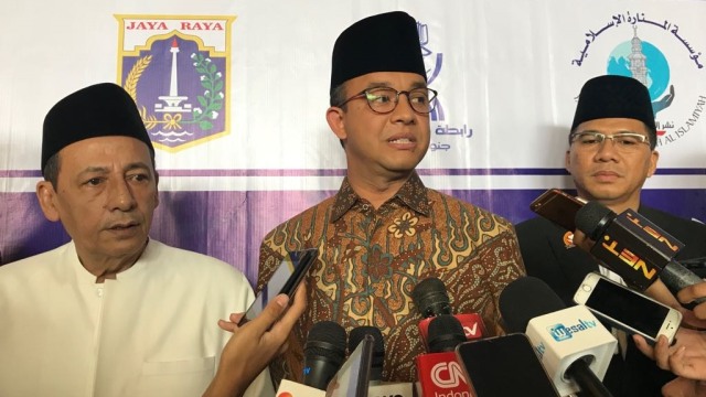 Gubernur DKI Jakarta Anies Baswedan. (Foto:  Paulina Herasmaranindar/kumparan)