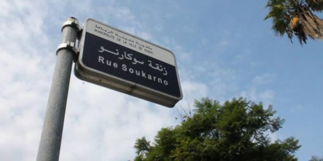 Ada Jalan Soekarno di Maroko