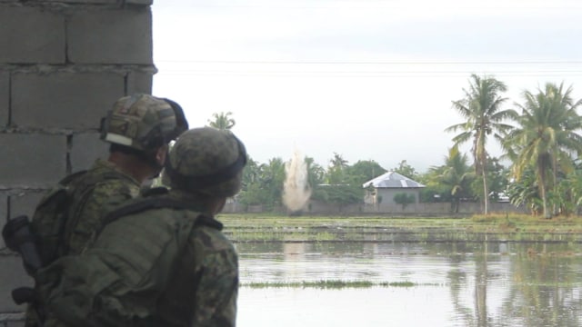 Tentara Filipina melawan ISIS di Mindanao (Foto: Reuters/Armed Forces of the Philippines)