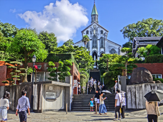 Panorama Gereja Oura, Jepang.
 (Foto: Wikimedia Commons)