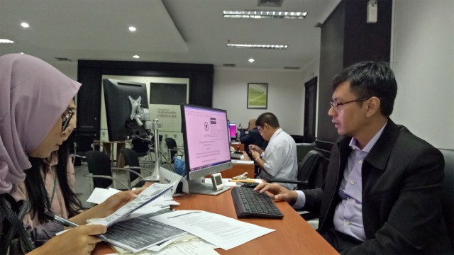 Suasana di PTSP-BKPM di Kantor BKPM, Gatot Subroto. (Foto: Ela Nurlaela/kumparan)