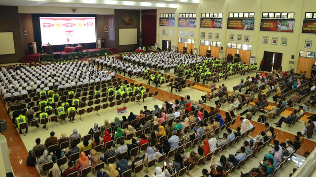 Pakta Integritas dan Sumpah Seleksi Akpol 2018. Foto: Dok. SDM Polri