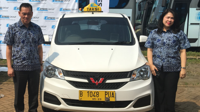 Armada Taksi Wuling Confero (Foto: dok. Taksi Express)