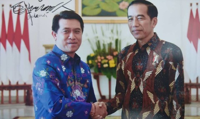 Dipanggil Jokowi,  Bupati Klungkung  Sampaikan Proposal Senilai Rp 927 Miliar