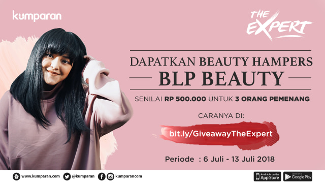 Giveaway The Expert: Lizzie Parra senilai Rp 500 ribu (Foto: dok. kumparan)