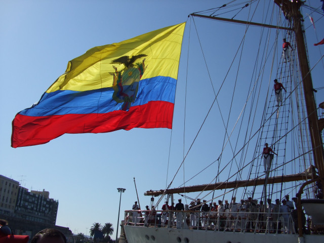 Ecuador Flag (Foto: Wikimedia Commons)